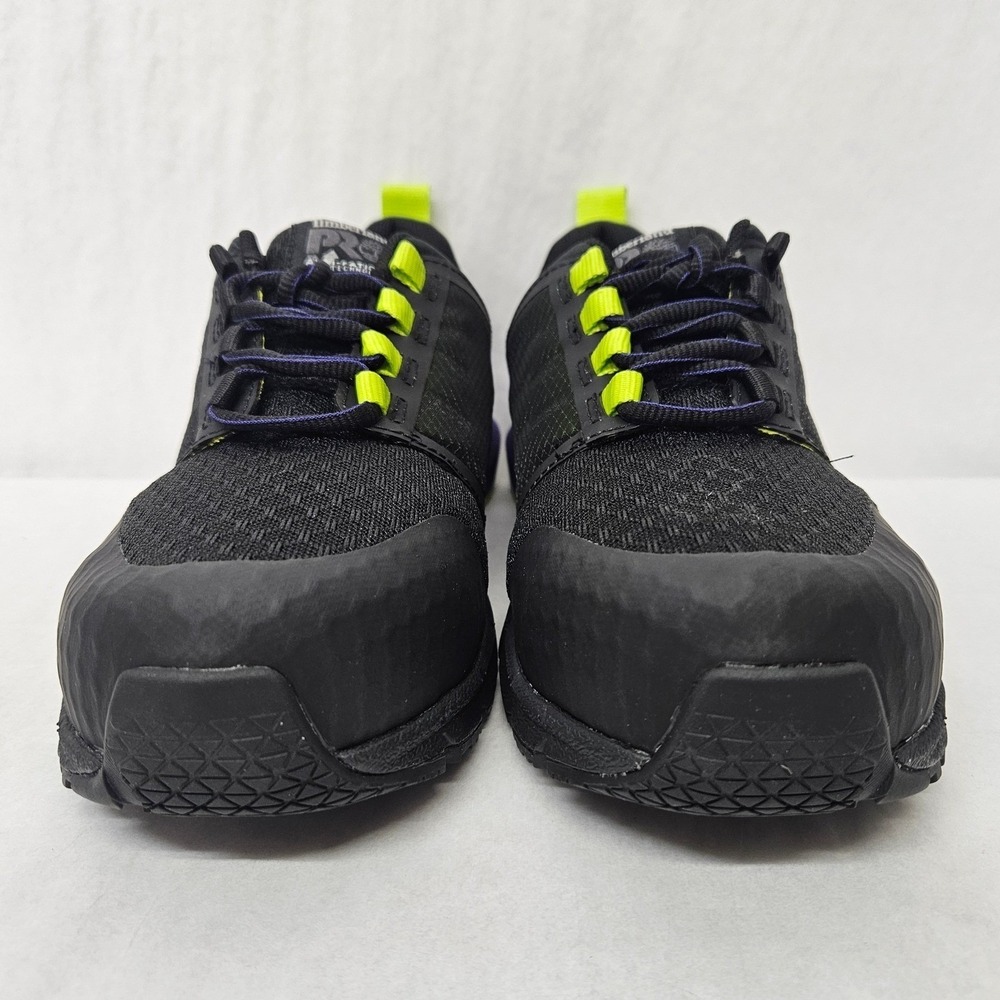Timberland PRO Radius Work Shoe Composite Toe 1A2844 Black Purple Women Size 9.5 - Picture 4 of 10